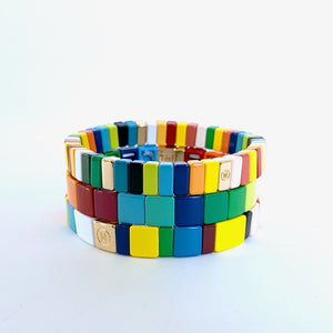 Carnival Tile Bracelet