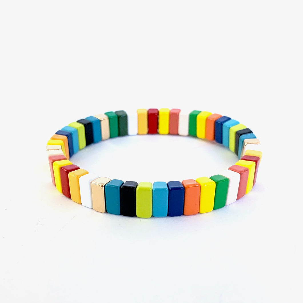 Woodstock Tile Bracelet