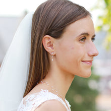 Load image into Gallery viewer, Dainty CZ Drop Earrings
